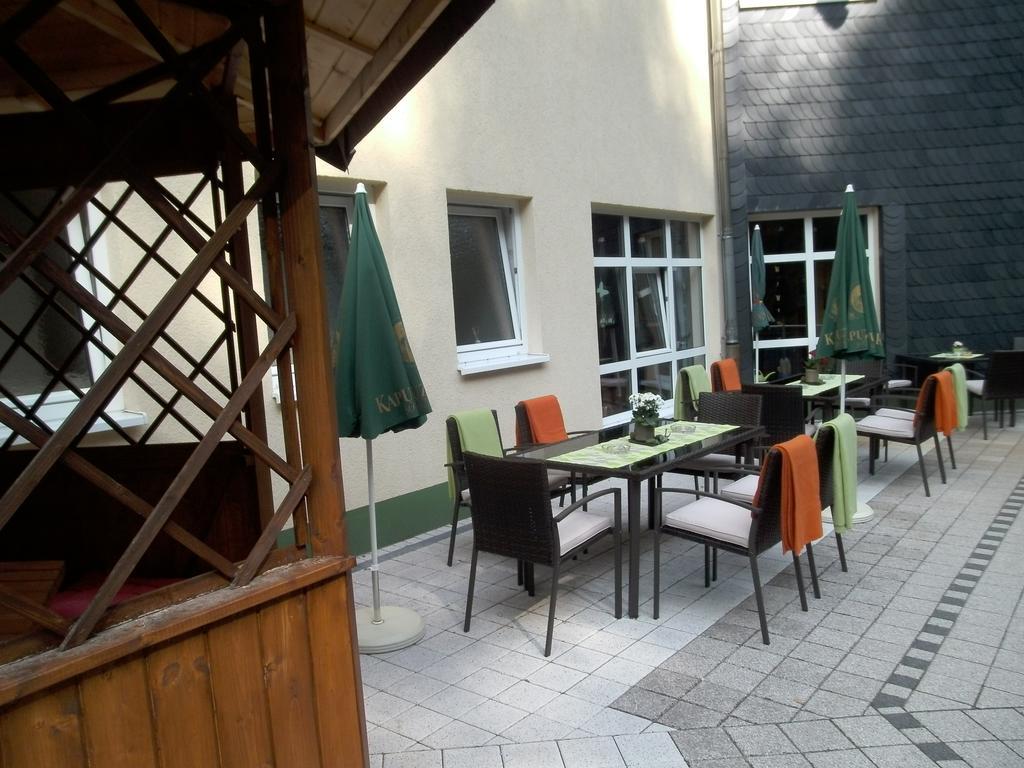 Hotel Am Wald -Garni- 엘제스버그 외부 사진